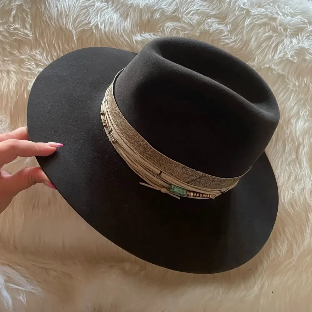 Aspen custom flat brim hat - Picture 4 of 7